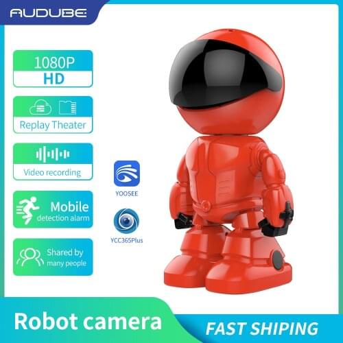 1080P Robot IP Camera Security Camera 360 ° WiFi Wireless 2MP CCTV Camera Smart Home Video Surveillance Baby Monitor