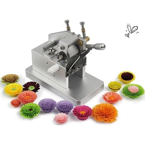 DIY Manual Paper Quilling Machine Paper Art Tassel Machine 3D Handmade Color Paper Cutting Roll Machine Paper Flower Making Tool