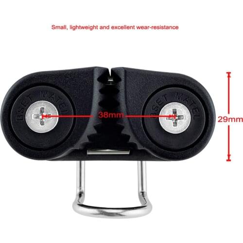 Cam Cleat, High Strength Fast Entry Ball Bearing Cam Cleat Easy to Operate for Sailboat Kayak Canoe Dinghy