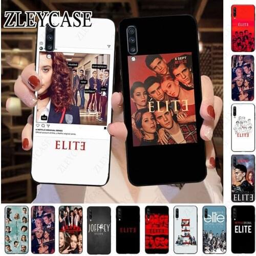 Elite tv series Pattern TPU Soft Phone Cell Case For Samsung Galaxy A50 A10 A20 A20E A20S A30S A40 A51 A70 A30 A6 A7 A8 Cover