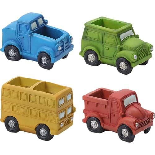 Car Flower Pot Garden Plant Succulent Planter Housewarming Birthday Gifts