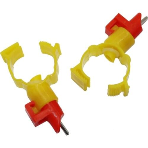 25mm Poultry Nipple Drinker quail nipple drinkers Chicken Water Drinking Oblique Chicken Duck Quail Automatic Drinking 50 Pcs