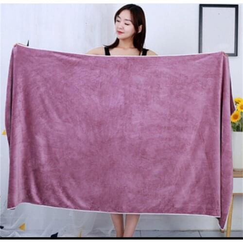Bath Towel New 100*200cm For Adults High Quality Thicken Soft Shower Spa Sport Travel Towel Microfiber Large Towel
