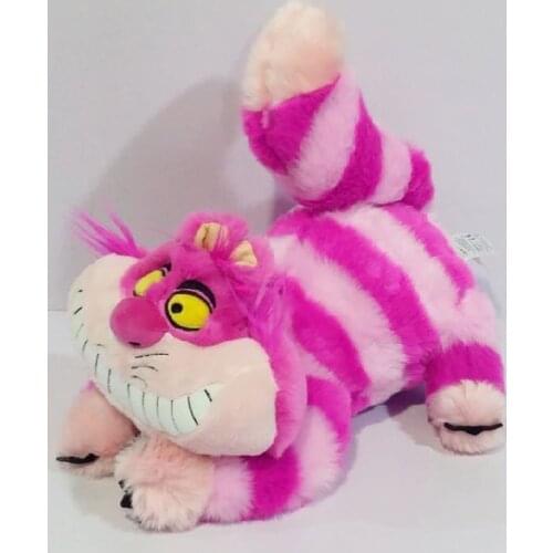 Disney original Alice in Wonderland Cheshire cat plush Toy 35cm Doll A birthday present for Child