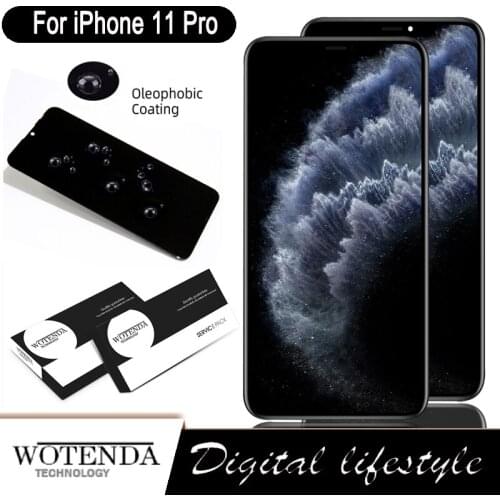 Original OEM Display For iPhone 11 Pro LCD Touch Screen Digitizer Assembly Repair Parts with Service Pack