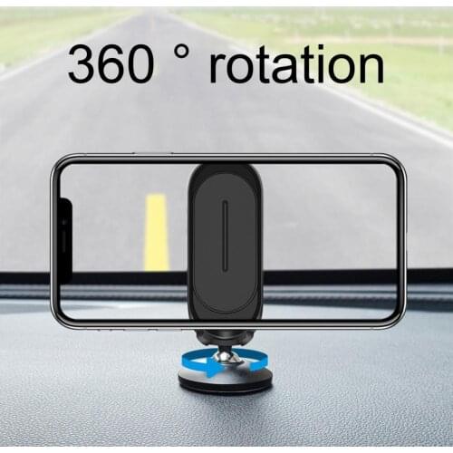 360 Degree Rotating Magnetic Suction Vehicle Bracket Rotatable Universal Phone Stand Desktop Holder Car Styling Accessories