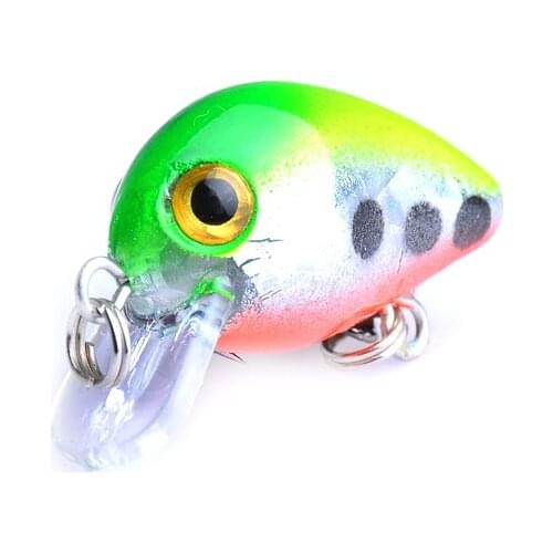 2.6cm Fishing Lures Artificial Baits Multi Colors Minnow Lures Deep Sea Fishing Trout Tackle Accessories