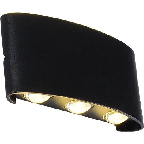 LED Outdoor Wall Lamp Nordic Modern Creative Lving Room Wall Indoor Wall Lamp Aisle Bedroom Bedside Garden Lighting AV90-260V