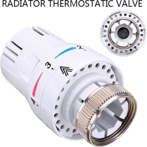 230V Thermostatic Radiator Valve Pneumatic Temperature Heater Control Valve Remote Controller Radiator Head for Heating System