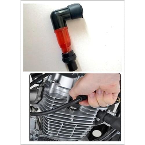 Universal cyclopropane 8mm ignition coil elbow spark plug cover head for HONDA CB919 CBR 600 F2 F3 F4 F4i CBR900RR NC700