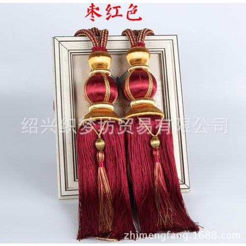 High Quality Curtain Tassel Lantern Hanging Ball Tassel Curtain Accessories Curtain Tying sphere stand gifts