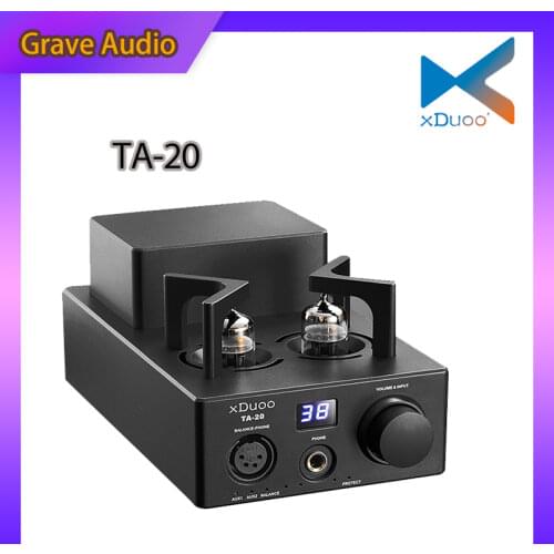 XDUOO TA-20 HIFI High Balanced Headphone Amplifie Tube stereo audio headphone Amplifier with XLR AUX