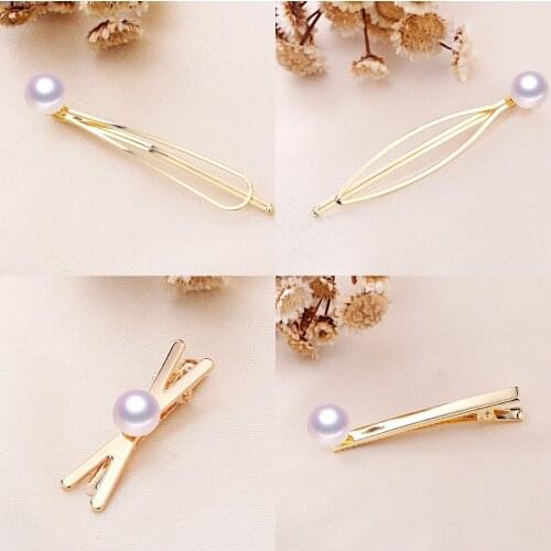 Hairpin Mountings Base Findings Hair Clip Jewelry Settings Hair Jewelry Parts for Pearls Beads Stones Crystals Agate 10pcs/lot