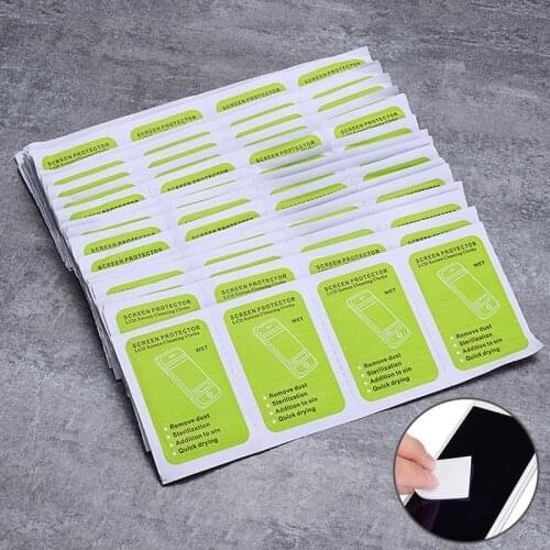 100pcs Camera Lens Cleaning Kit Dry Wet For Temperd Glass Screen Cleaning Wet Wipes Antibacterial Wipes for Phone Glasses Lens