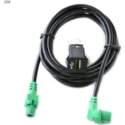 13MF USB Switch Socket Wire Cable Harness for bmw E60 E81 E70 E90 F12 F30 F10 F25
