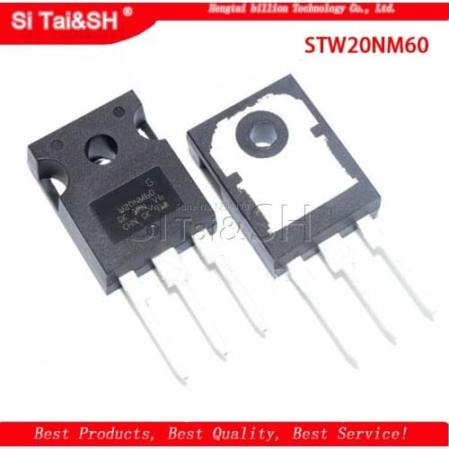 5pcs/lot STW20NM60 W20NM60 20N60 TO-247 20A 600V
