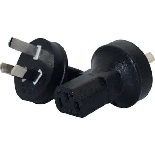 JORINDO Australia 3 Pole male to IEC 320 C13 female AC Power Adapter,SAA to C13 Australia, New Zealand, China plug Adaptor PDU