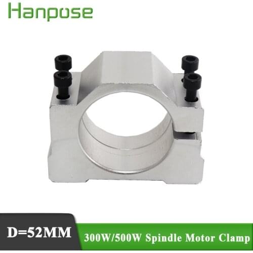 Free shipping 1PCS 52mm Mount Bracket Spindle Fixture For ER11 300W 400W 500W DC spindle motor