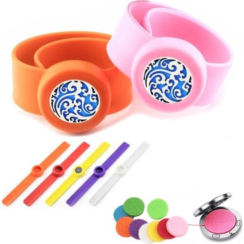 Ocean Mosquito Repellent Bracelet Essential Oil Diffuser Bracelet Children Men Women Perfume Silicone Adjustable Bracelet