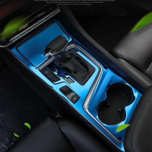 Stainless Steel Decorated Shift Gear Protective Frame For Changan CS55 Plus 2020 CAA446