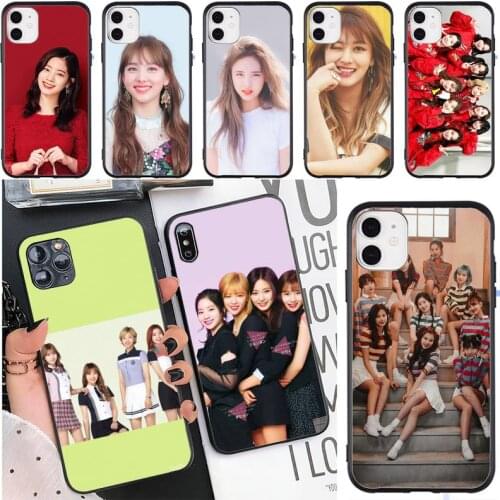 Kpop TWICE SKOOLOOKS Phone Case For IPhone 11 12 Pro Max 6 6s 7 8 Plus XS XR 12mini Se 2020 Case