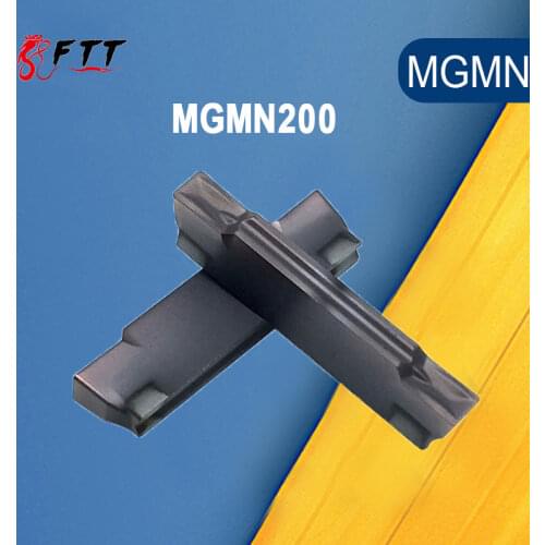 MGMN200 G 2mm grooving carbide inserts MGMN200-G lathe cutter turning tool Parting and grooving tool Parting off