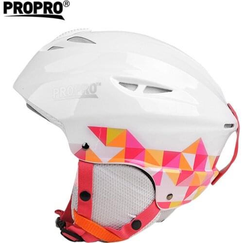Propro Mens Womens Half-covered Skiing Helmets Outdoor Sport Integrally-Molded Snowboard Skateboard Skating Ski Helmet VK036