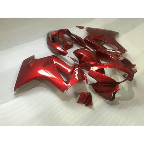 Custom Motorcycle Fairing kit for HONDA VFR800 02 03 04 05 06 VFR 800 2002 2004 2005 2006 ABS Hot red Fairings set+Gifts HW06