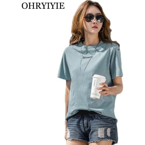 Женские топы и футболки OHRYIYIE China At AliExpress