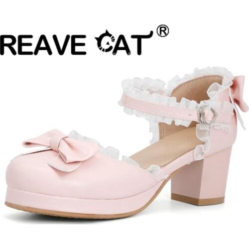 Mary Jane Women's Shoes REAVE CAT China