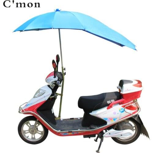 Electric bicycle sun protection umbrella anti-uv umbrella electric tricycle umbrella