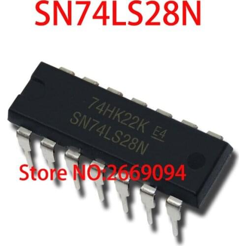 10PCS /50PCS /100PCS Free shipping SN74LS28N 74LS28N HD74LS28P HD74LS28 74LS28 74LS28P DIP-14 NEW