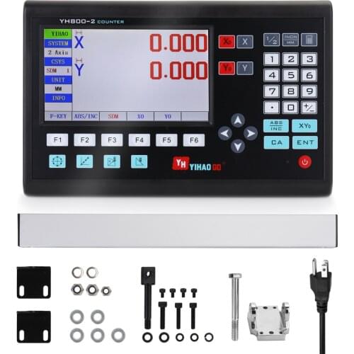 2 Axis/3 Axis Grating CNC Digital Readout Display Lathe Control Panel Controller Board Engraving Milling Machine
