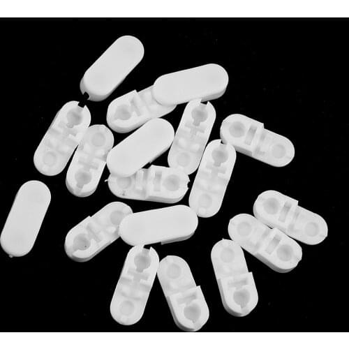 20pcs Roller Blind Chain Connector Joiner Spare Plastic Cord Child Safety Window Curtain Accessories Bracket Clips