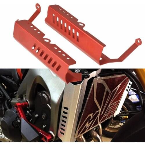 For Yamaha Fz09 MT-09 Motorcycle Modification Accessories Water Tank Net Left and Right Protective Cover Side Latinmotor