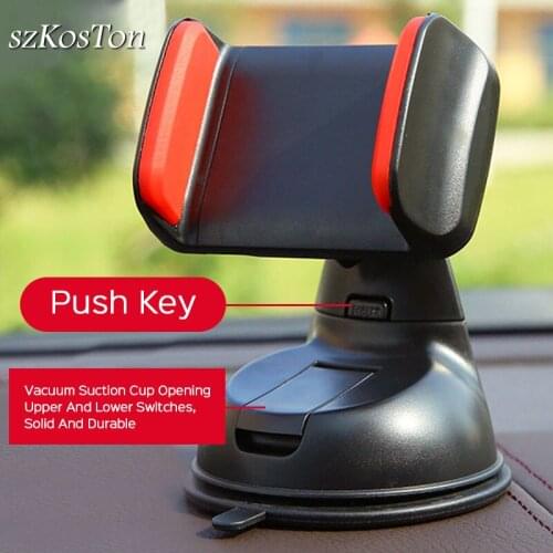 360 Degree Car Phone Holder Adjustable Air Vent Mount Holder Stand Dashboard Windshield 3.5 to 6 inch Mobile Phone Stand Bracket