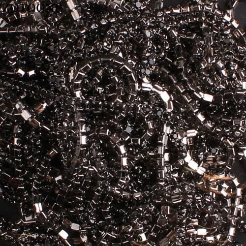 ZOTOONE SS10 1Yard Black Rhinestone Chain For Nail DIY Phone Crystals Applique Strass Trim Stones For Clothes Decoration E