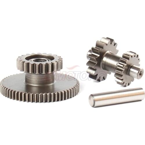 For Zongshen CB250 250cc Air Cooled Chain Drive Engine Starter Motor Gear Dual Link Gear Drive Gear Main&Counter Gear new