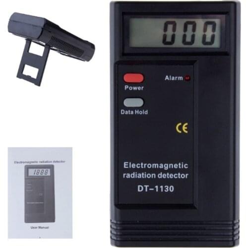 Electronic Electromagnetic Radiation Detector Digital EMF Meter Frequency Tester For Home Office Computer Monitors 50MHz-2000MHz