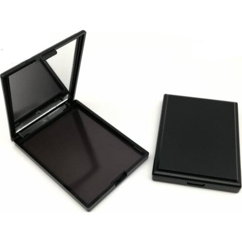 Magnetic Black Matte Blush Eye Shadow Storage Tray DIY Cosmetic Color Palette Empty Pan