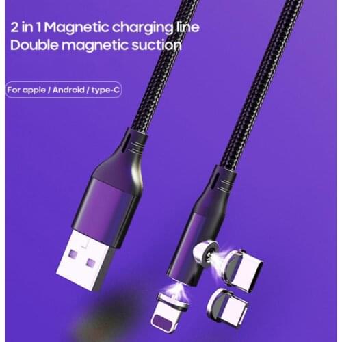 Magnetic Micro USB Type C Cable For Samsung Fast Charging Magnet Charger Android Mobile Phone Cable Wire Cord Data Line Adapters