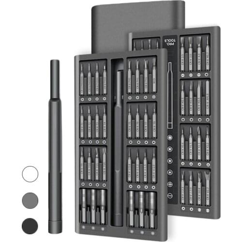 Screwdriver Set 63 In 1 Magnetic Screwdriver Bit Set Precision Phillips Torx Hex Screwdriver Bits Repair Phone PC Tools