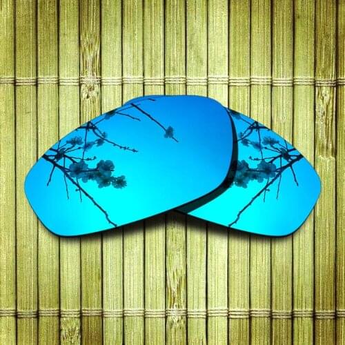 Polarized Replacement Lense For-Oakley Blender Sunglasses Frame True Color Mirrored Coating - Blue Options