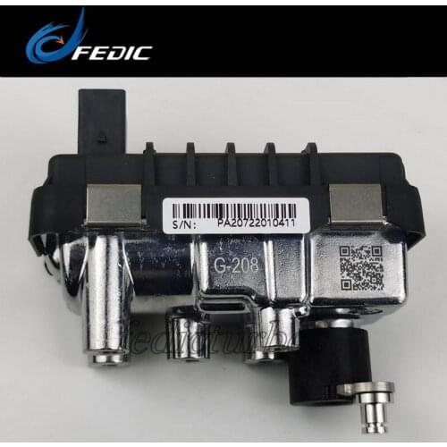 Turbocharger actuator wastegate G-208 712120 6NW008412 GT1749V 741785 for BMW 118D E87 90 Kw 122 HP M47TU2 2005