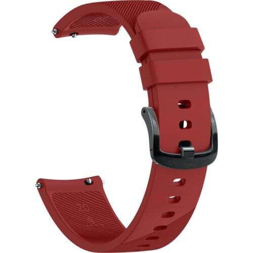 20mm Watchband for Garmin Forerunner 645/Vivoactive 3 Music Watch Quick Release Silicone Easy fit Wrist Band Strap