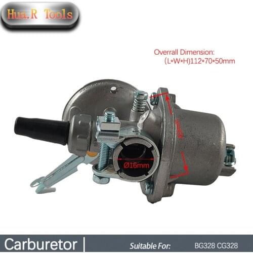 High Efficiency Carburetor Replacement For BG328 CG328 2 Stroke Gasoline Chainsaw Lawn Mower Tools