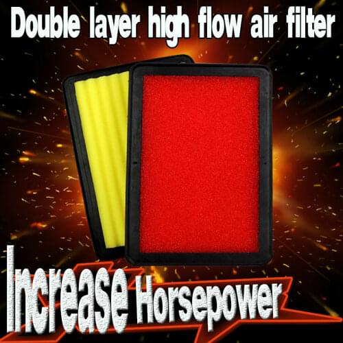 High flow air filter fit MAZDA 6 MAZDA Atenza 2.0 2.5 2013-2018 ( match KN 33-2480 )