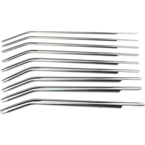 Stainless Steel Penis Plug Urethral Dilator 1PC Male Catheters Sound Stretching 4mm,5mm,6mm,7mm,8mm,9mm,10mm,11mm,12mm