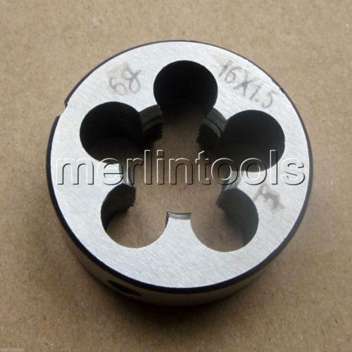 16mm x 1.5 Metric Left hand Thread Die M16 x 1.5mm Pitch