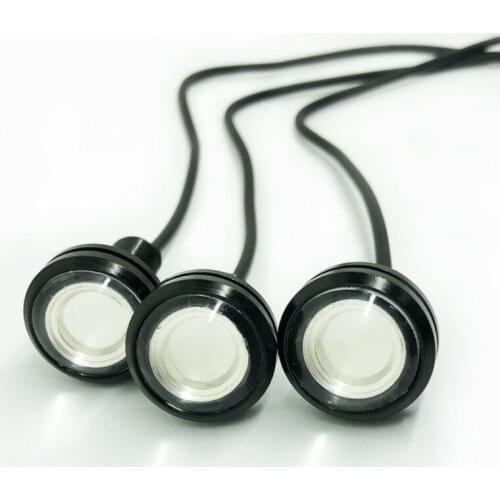 3pcs Grille Style Light Amber Decor Decoration For Ford F-150 Raptor Kit High Quality